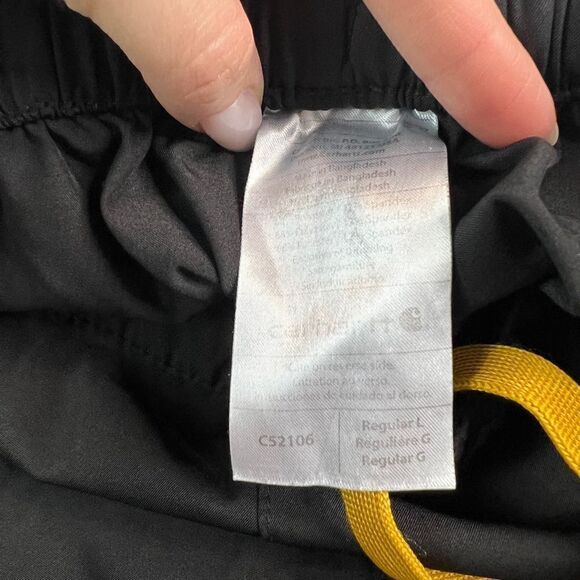 Carhartt Force Scrub Pants Womens Size Large Nursing Uniform Light Weight Black - Picture 3 of 7